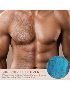 Cera Dura KOTAMU 1.13kg para Depilación Facial y Cuerpo 2
