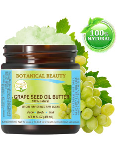 Manteca de Aceite de Semilla de Uva Virgen 480 ml - Belleza Botánica 2