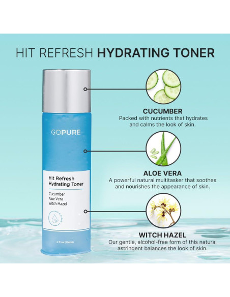 Tónico Hidratante goPure Hit Refresh 321g - pH Equilibrado