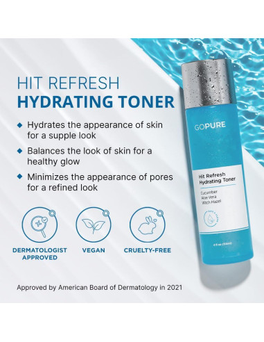 Tónico Hidratante goPure Hit Refresh 321g - pH Equilibrado