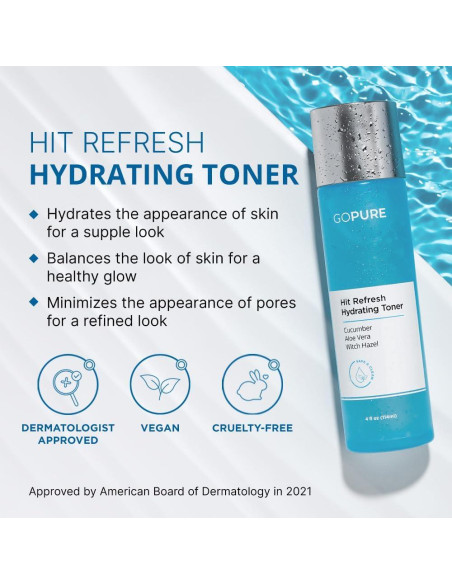Tónico Hidratante goPure Hit Refresh 321g - pH Equilibrado