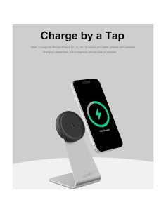 Soporte Cargador MagSafe 15W Aluminio para iPhone 12-16 2