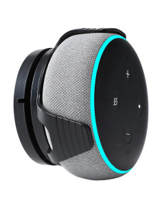 Soporte de pared Suixing para Echo Dot 3ra Gen. Negro