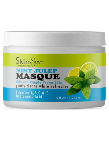 Mascarilla Facial SKIN SPA Menta Julep 226.8 g - Control de Acné