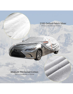 Funda de Coche Impermeable Anbte 490x190x150 cm Universal 2