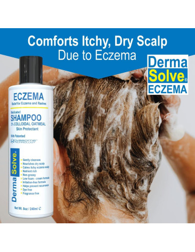 Champú y Acondicionador para Eczema Dermasolve 236.59 ml - Hidratante