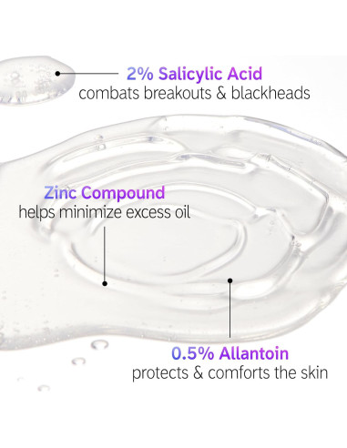 Limpiador Facial Ácido Salicílico The INKEY List 150 ml