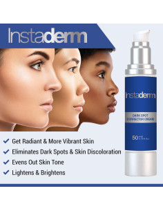 Crema Correctora de Manchas Oscuras Instaderm 51.2 ml 2