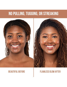 Barra de Base Glamazon Segundo a Ninguna Castaño Dorado 49g 2