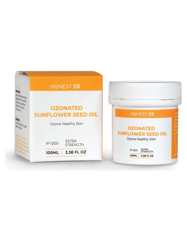 Aceite de Girasol Ozonizado 95.7 ml - Cuidado de Piel Orgánico