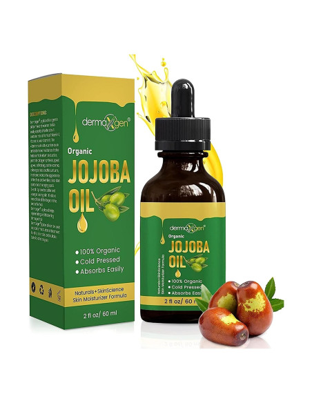 Aceite de Jojoba Orgánico 100% Naturals+SkinScience 59 ml