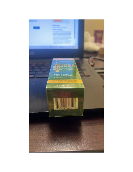 Aceite de Jojoba Orgánico 100% Naturals+SkinScience 59 ml