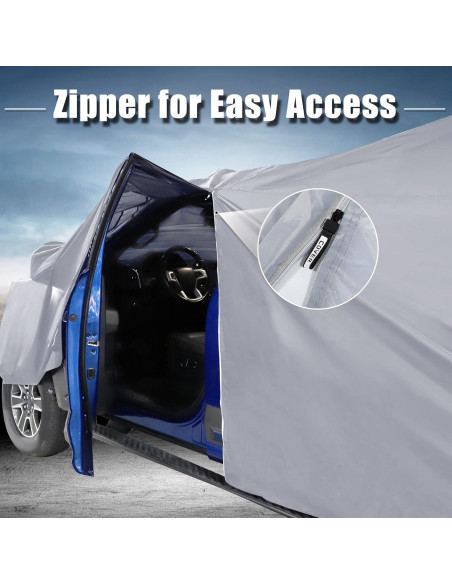 Cubierta de Coche X AUTOHAUX para Toyota Tacoma 6.1m Gris