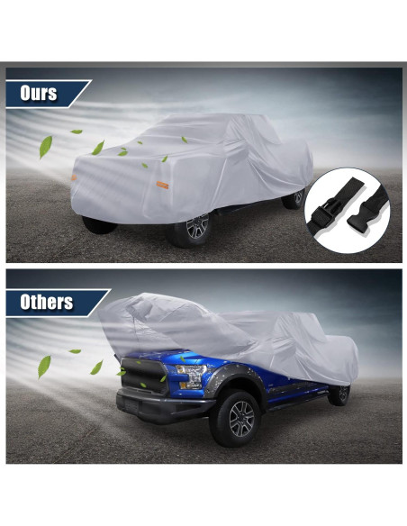 Cubierta de Coche X AUTOHAUX para Toyota Tacoma 6.1m Gris