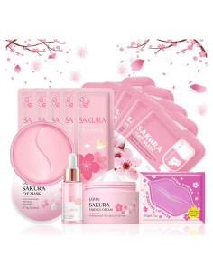 Kit de Cuidado de la Piel ISHERBIN-TZ Sakura 14 Piezas