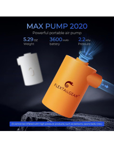 Bomba de Aire Portátil FLEXTAILGEAR MAX 2020 3600mAh 2