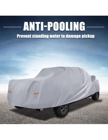 Cubierta de Coche X AUTOHAUX para Toyota Tacoma 6.1m Gris