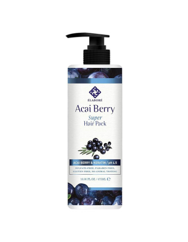 Paquete de Tratamiento Capilar Elabore Acai Berry 475ml