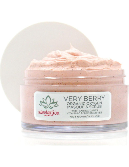 Máscara Exfoliante de Oxígeno Very Berry Yunasence 85g