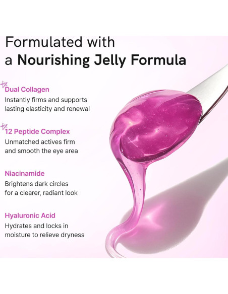 Suero para Ojos HNG - Colágeno Dual y Péptido 12 - 30ml