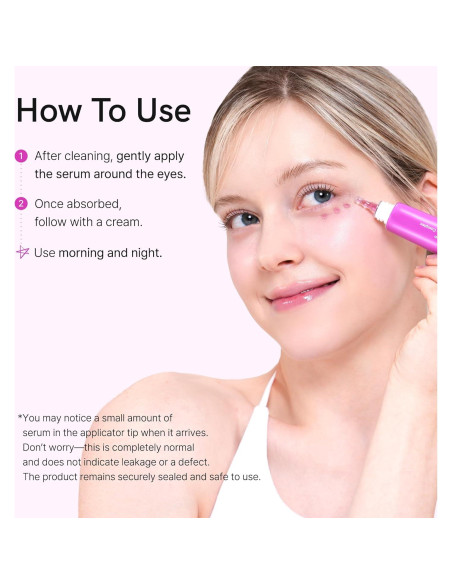 Suero para Ojos HNG - Colágeno Dual y Péptido 12 - 30ml