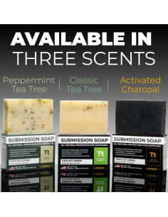 Jabón de Aceite de Árbol de Té Gold BJJ 113g - Menta 2