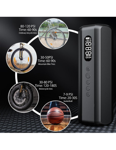 Compresor de Aire Tccbac CQB-US-A1 150 PSI Portátil