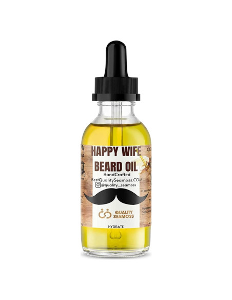 Aceite para Barba Happy Wife 29.57 ml - Suavizante Natural