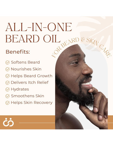 Aceite para Barba Happy Wife 29.57 ml - Suavizante Natural