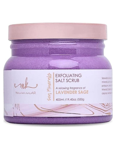 Exfoliante de Sal de Minerales Manna Kadar 68g - Hidratante