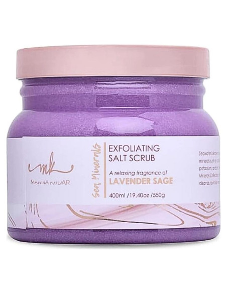 Exfoliante de Sal de Minerales Manna Kadar 68g - Hidratante