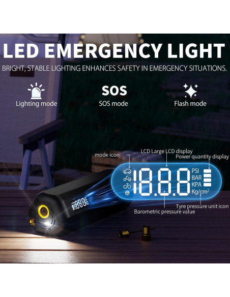 Compresor de Aire Tccbac CQB-US-A1 150 PSI Portátil