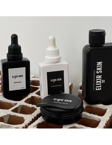 Aceite Hidratante para Tatuajes Elixir Skin 100% Orgánico 115g