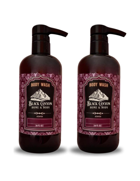 Ducha Corporal Aromatizada Black Canyon Grosella Negra 2x480ml