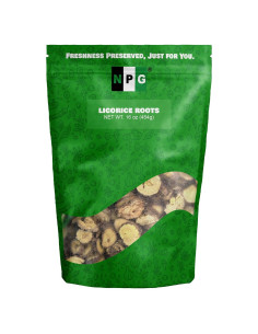 Rodajas de Raíz de Regaliz NPG 453.6 g - Té Herbal Chino