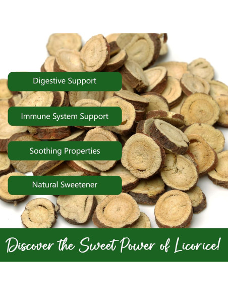 Rodajas de Raíz de Regaliz NPG 453.6 g - Té Herbal Chino