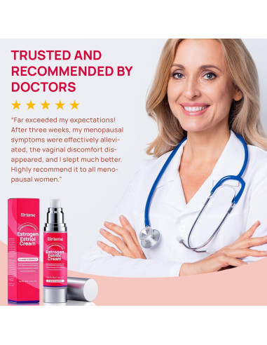 Crema de Estriol Elrisme 50ml - Alivio Menopausia y Cuidado Íntimo