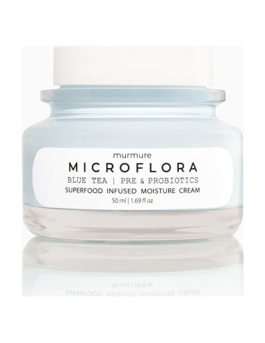 Crema Hidratante Facial Murmure Microflora 47.6 g - Té Azul