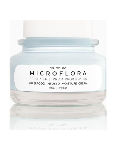 Crema Hidratante Facial Murmure Microflora 47.6 g - Té Azul