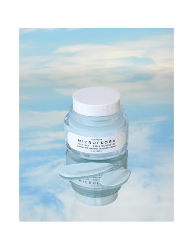 Crema Hidratante Facial Murmure Microflora 47.6 g - Té Azul