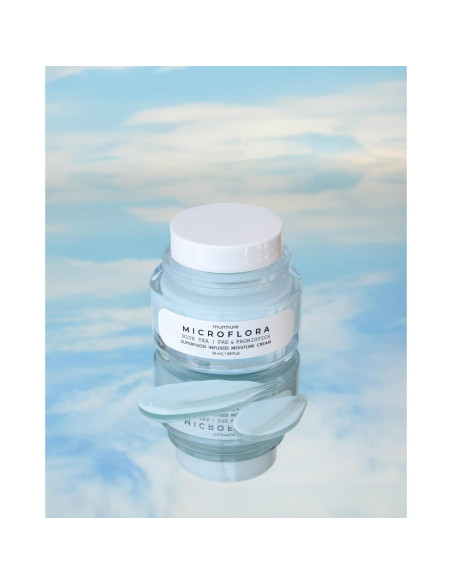 Crema Hidratante Facial Murmure Microflora 47.6 g - Té Azul
