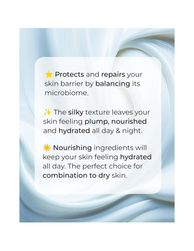 Crema Hidratante Facial Murmure Microflora 47.6 g - Té Azul