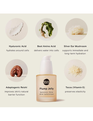 Suero Hialurónico Plump Jelly Moon Juice - 140g - Hidratante Facial