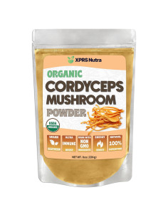 Polvo de Hongo Cordyceps Orgánico XPRS Nutra 226.8 g