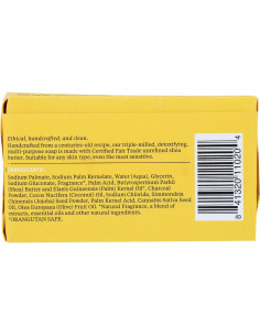 Jabón Negro Africano Alaffia 142g Hoja de Oliva y Cañamo 2