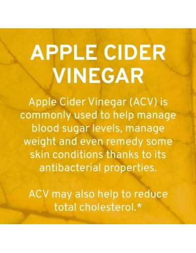 Cápsulas de Vinagre de Sidra de Manzana Trio Nutrition 40.8g