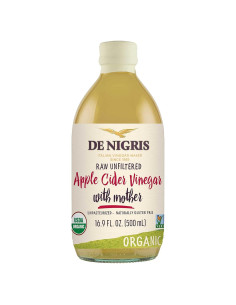 Vinagre de Sidra de Manzana Orgánico De Nigris 500ml - Crudo y Sin Filtrar