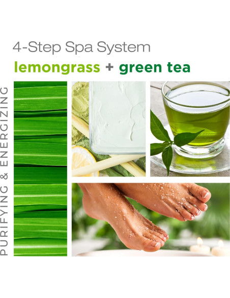 Be Care Love Spa Kit 4-en-1: Lemongrass y Té Verde Be Care Love Spa Kit 4-en-1: Lemongrass y Té Verde