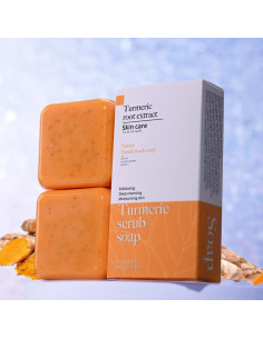 Barra de Jabón Exfoliante Natural YOYO BY ZAQ - Paquete de 2 2