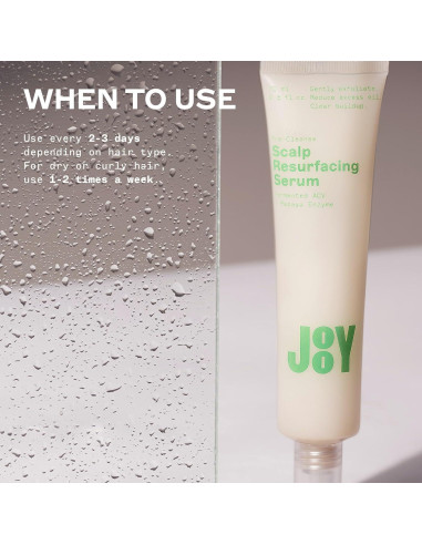 Suero Exfoliante para Cuero Cabelludo JooY 59 ml - Superalimentos
